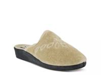 Josie Velvet Slide Slipper Off White view