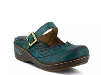 Ameria Clog Teal view