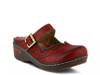 Ameria Clog Red view