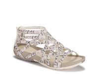 Samina Gladiator Sandal Beige/Brown Snake Print view