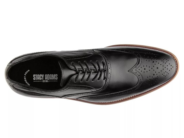 Stacy Adams Dunbar Wingtip Oxfords classic dress shoe w/leather upper 8M Stacy Adams | Shoes | Stacy Adams Dunbar Shoes Antiqued  main image 2