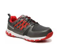 Sublite Steel Toe Work Shoe Grey/Red view