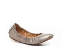 Echo Ballet Flat Pewter Metallic Leather view