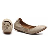 Echo Ballet Flat Gold Metallic Leather view
