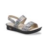 Verona Wedge Sandal Grey view