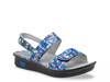 Verona Wedge Sandal Blue view