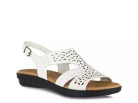 Bolt Sandal White view