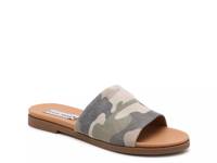 Karolyn Sandal Green Camouflage Fabric view