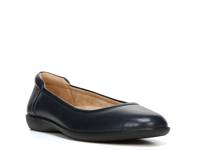Flexy Ballet Flat Navy Leather view