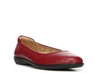 Flexy Ballet Flat Red Leather view