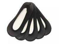 Fine Edge Women's No Show Liners - 5 Pack Black view