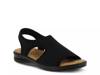 Nyaman Flat Sandal Black view