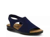 Nyaman Flat Sandal Navy view