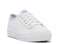 Triple Kick Leather Platform Sneaker - Women's White view