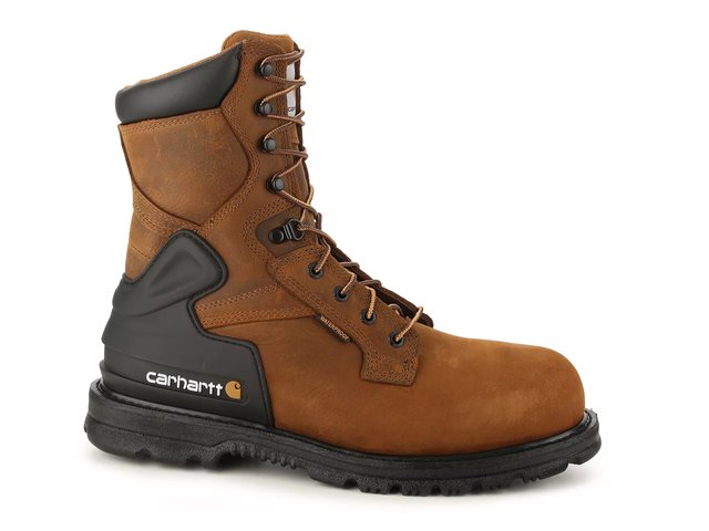 Carhartt Heritage 8-Inch Waterproof Steel Toe Work Boot  display picture 1
