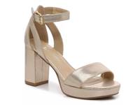 Go On Sandal Gold Metallic view