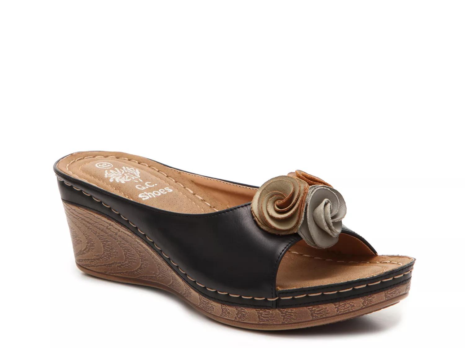 Sydney Wedge Sandal - image 2