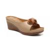 Sydney Wedge Sandal Taupe view