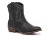Pistol Cowboy Bootie Black view