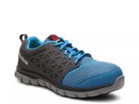 Sublite Cushion Alloy Toe Work Shoe Blue/Grey view