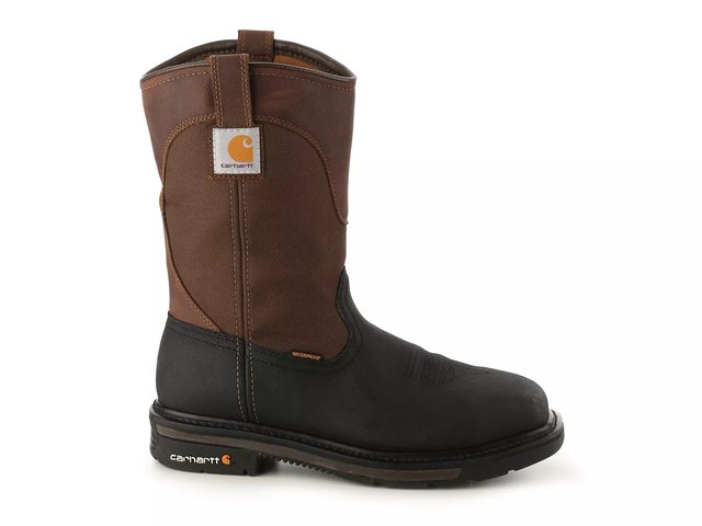 Carhartt Mud Wellington Steel Toe Work Boot - Men display picture 1
