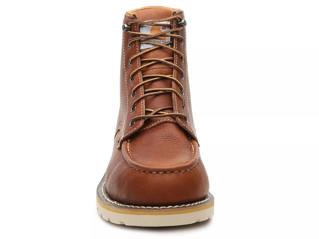 6-Inch Waterproof Steel Toe Wedge Work Boot - Men's