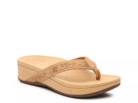 High Tide Wedge Sandal Tan Cork view