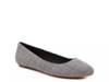 Pirassa Ballet Flat Dark Grey/White Glen Plaid Fabric view