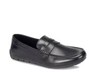 Andes Penny Loafer Black Leather view