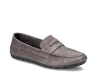 Andes Penny Loafer Grey Suede view