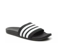 Adilette Cloudfoam Plus Slide Sandal - Men's Black view