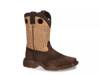 Saddle Cowboy Boot - Kids' Dark Brown/Tan view
