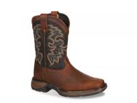 Western Cowboy Boot - Kids' Dark Brown view