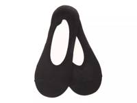 Cushioned Women's No Show Liners - 2 Pack Black view