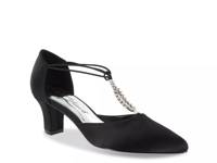 Moonlight Pump Black Satin view