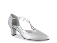 Moonlight Pump Silver Satin view