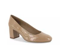 Proper Pump Nude Patent Faux Leather view