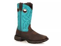 Steel Western Cowboy Boot Turquoise/Brown view
