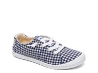 Bayshore III Slip-On Sneaker Navy/White Plaid view