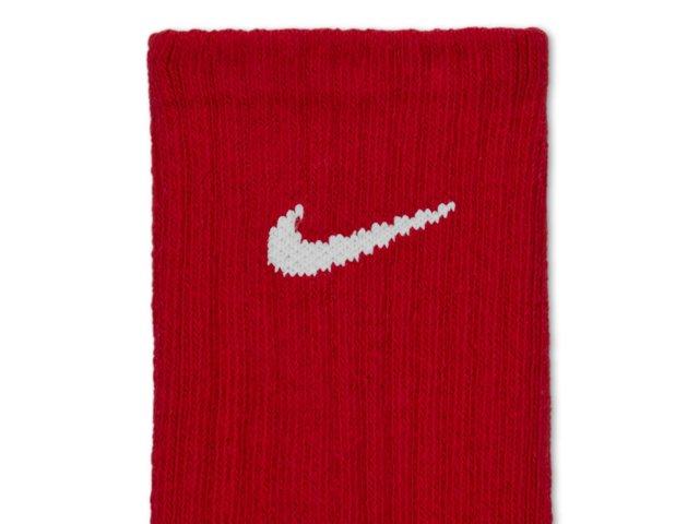 Performance Cushioned Kids' Crew Socks - 6 Pack