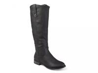 Taven Wide Calf Riding Boot Black view