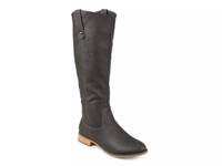 Taven Wide Calf Riding Boot Grey view