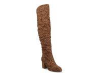 Kaison Over-the-Knee Boot Brown/Beige Leopard Print view