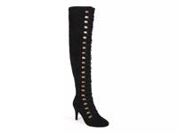 Trill Wide Calf Thigh High Boot Black view