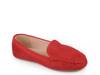 Halsey Loafer Red Faux Suede view
