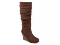 Haze Wedge Boot Dark Brown view