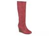 Langly Wedge Boot Red view