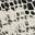 Kavn Ballet Flat Off White/Black Snake Print view