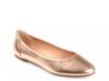 Kavn Ballet Flat Rose Gold Metallic view