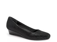 Lauren Wedge Pump Black view